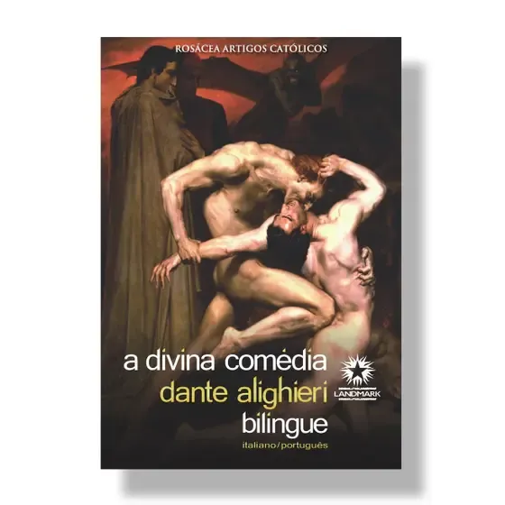 Livro A Divina Comédia ( Edição de luxo bilíngue ) - Dante Alighieri